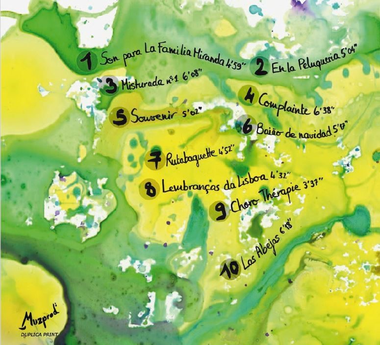 Représente le dos de la couverture de l'album Souvenir